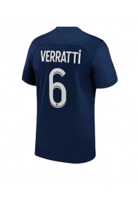 Paris Saint-Germain Marco Verratti #6 Fotballdrakt Hjemme Klær 2022-23 Korte ermer